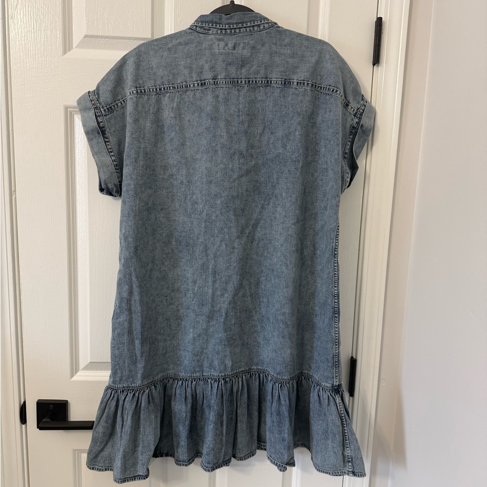 Lauren Ralph Lauren® Denim Short-Sleeve Shirtdress - Picture 7 of 10